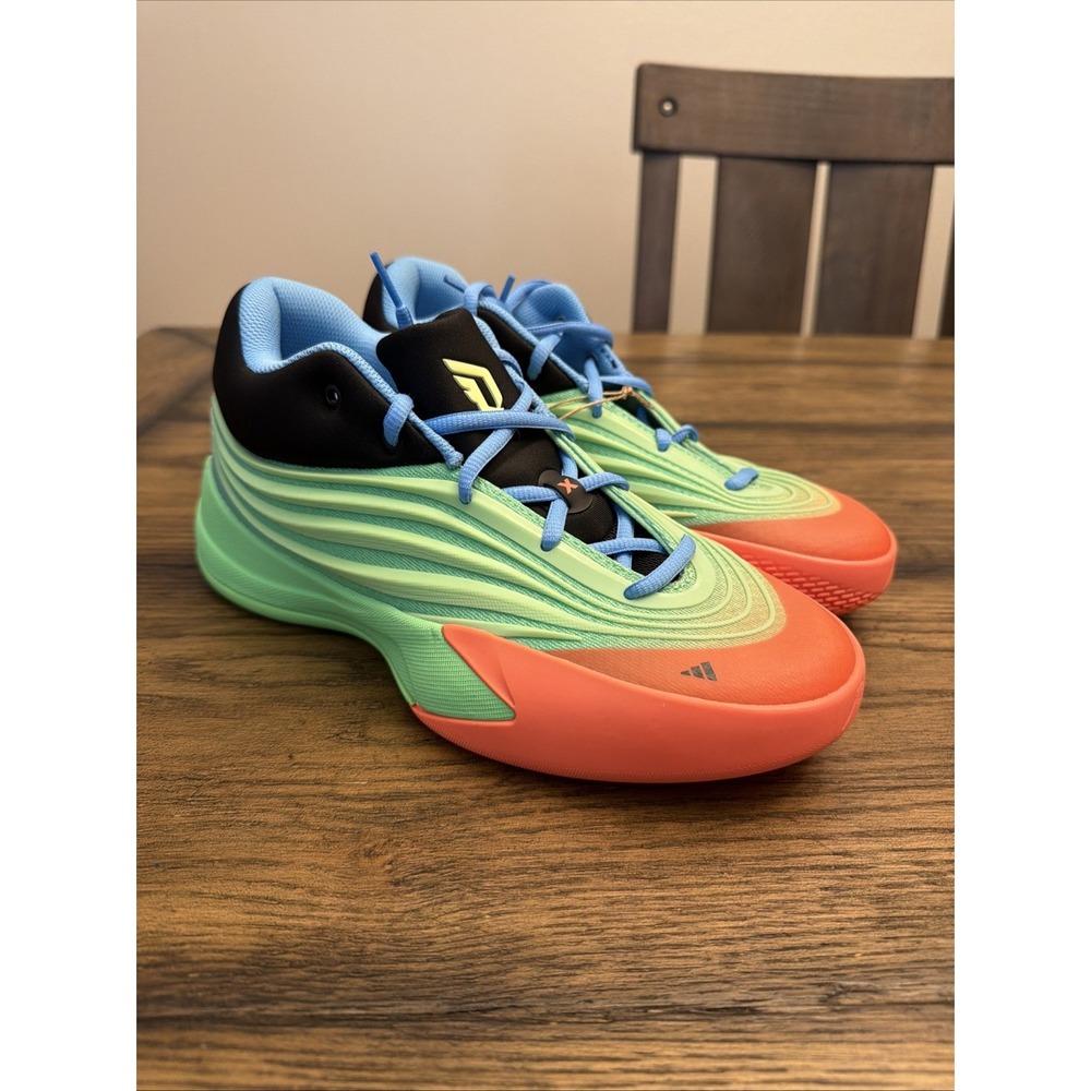 Size 6.5Y Adidas Dame X "Lime Burst" W/ Box Basketball